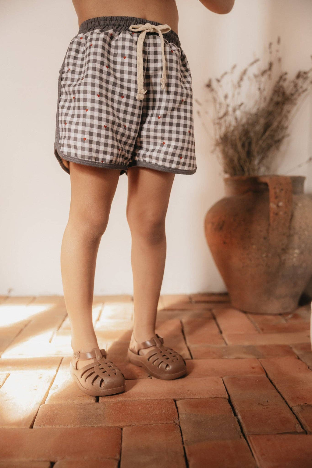 Zwemshort Stevie Shorts - Hartjes confetti 80/86