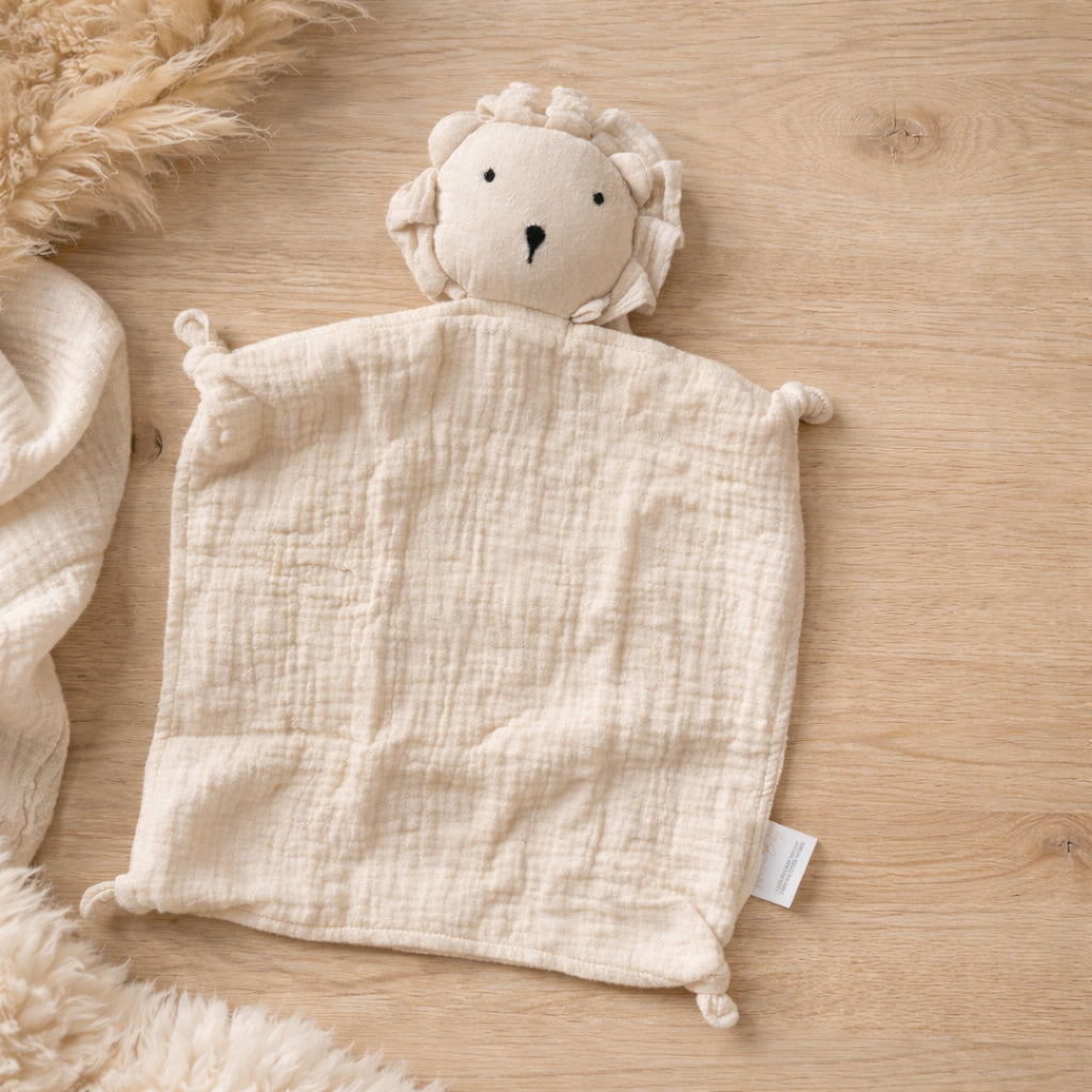 Knuffeldoekje Leeuw | Beige